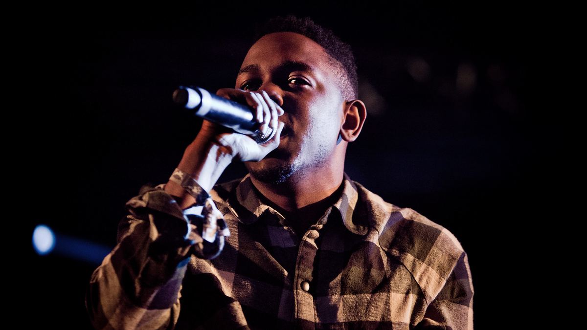 Kendrick Lamar at Hovefestivalen in 2012.