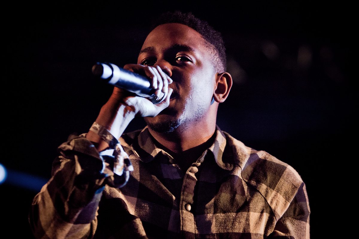 Kendrick Lamar at Hovefestivalen in 2012.
