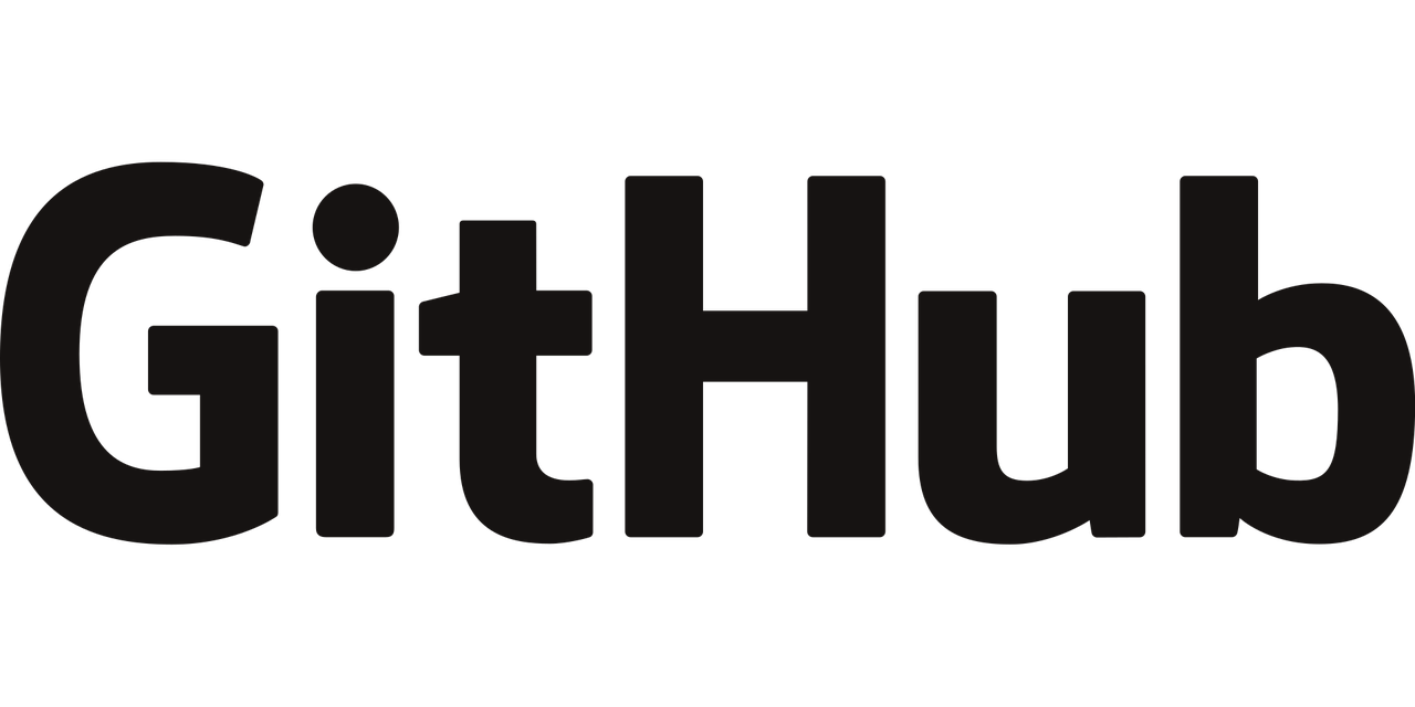 Github logo on a transaparent background