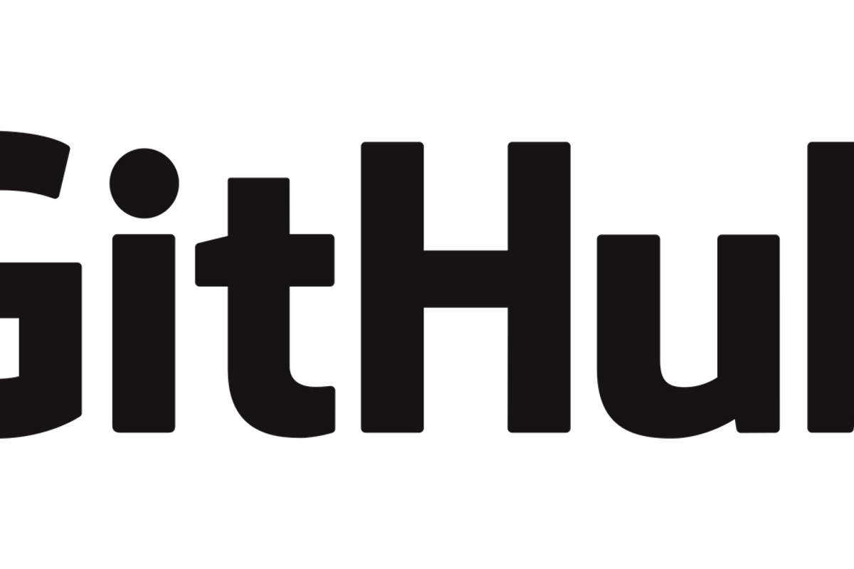 Github logo on a transaparent background