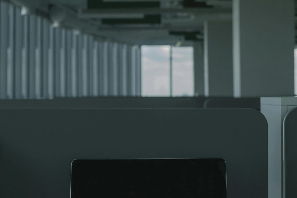 laptop with cyber security text on the screen