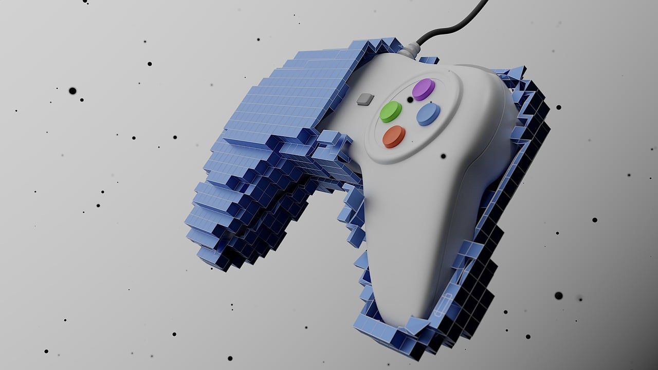 Main Image: Video game console controller