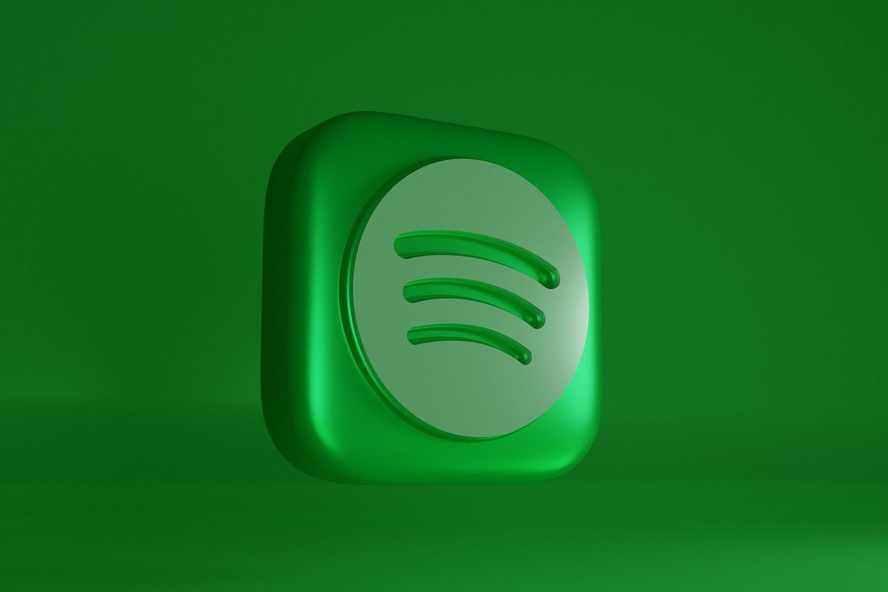 Spotify luminous 3D logo