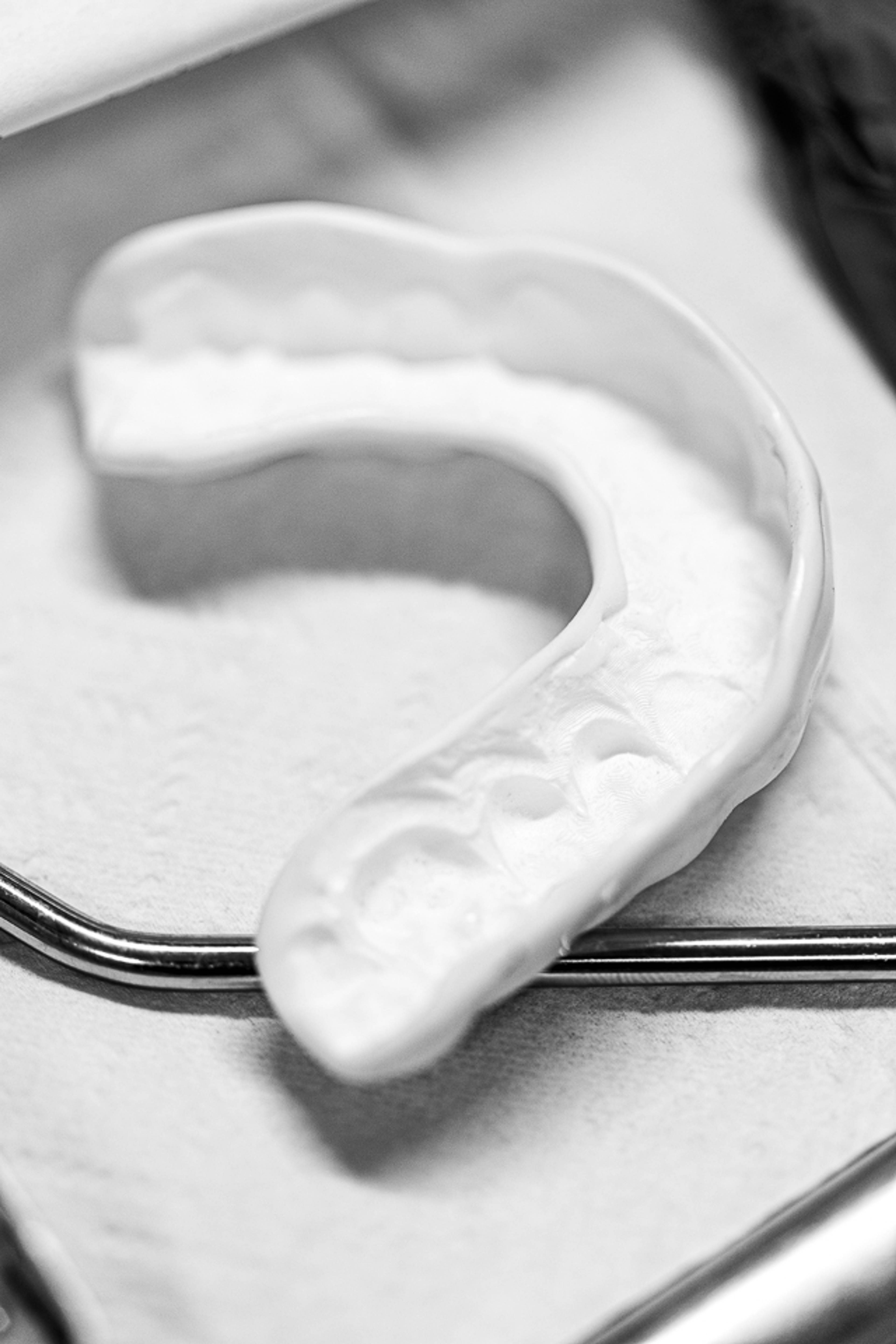 Mouth guard to stop tooth grinding