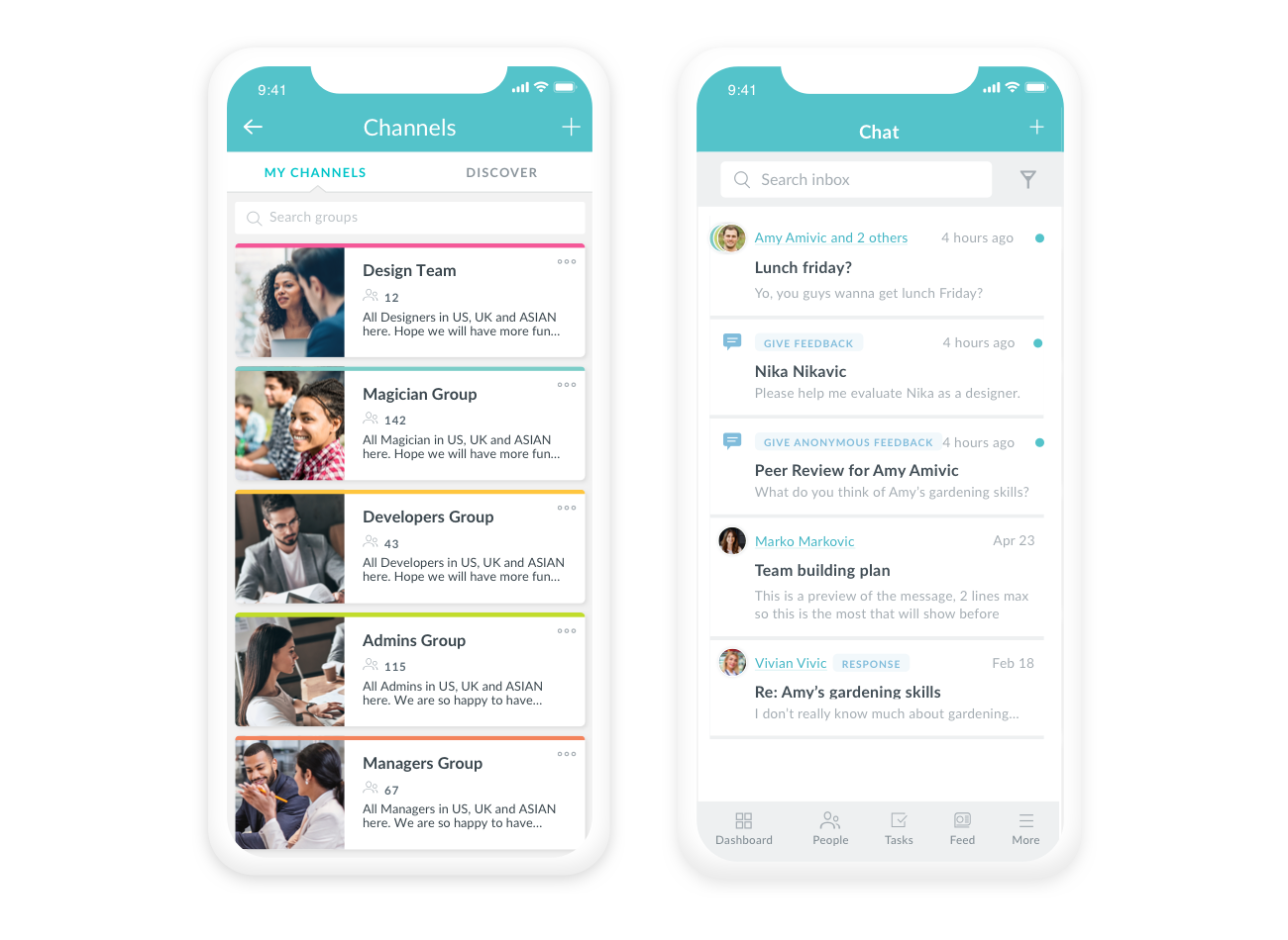 Employee mobile app