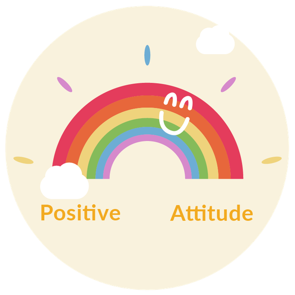 #2: Points for a positive attitude.