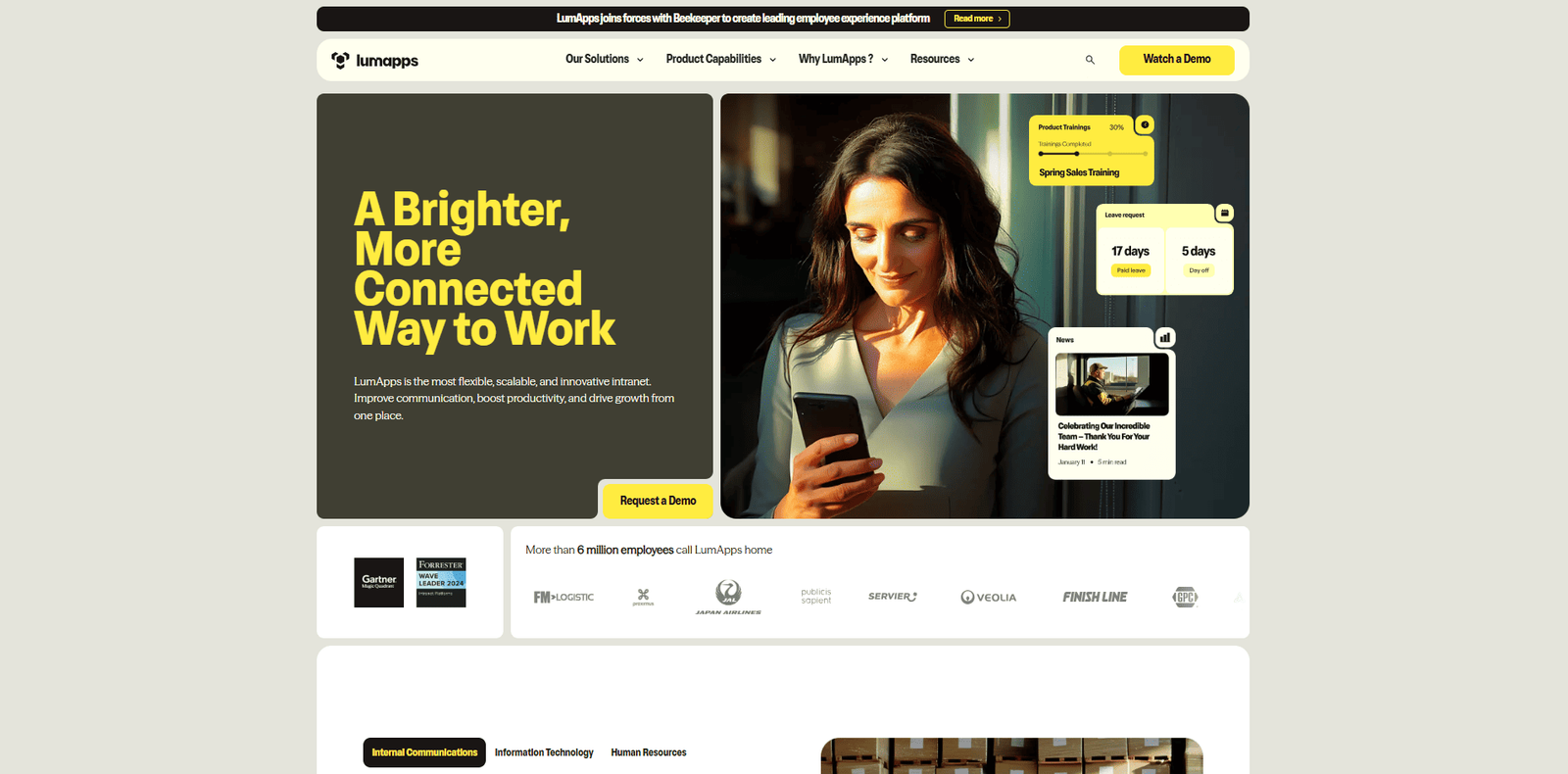 LumApps: Steep Learning Curve and Limited Flexibility