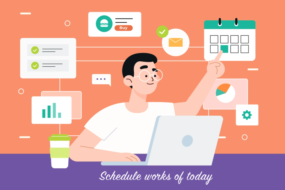 2. Letting the employees create their own work-schedule: