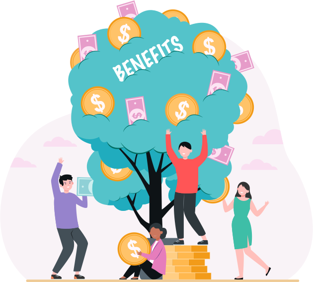Provide an in-depth explanation of benefits