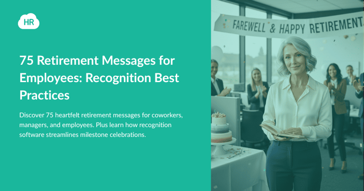 75 Retirement Messages for Employees | HR Cloud