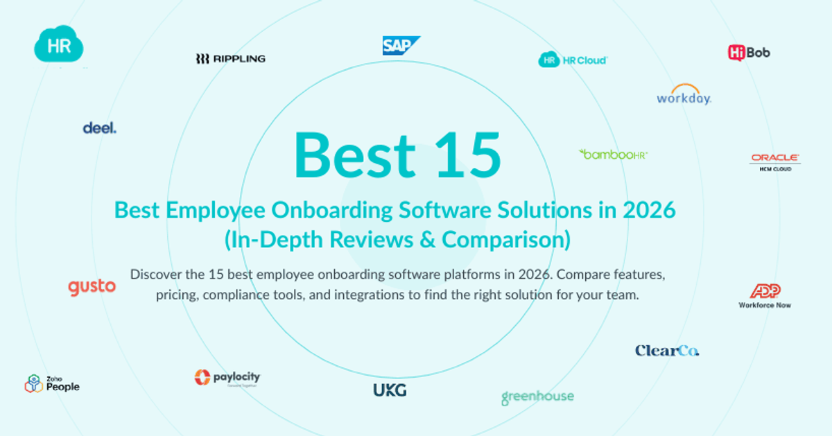 15 Best Employee Onboarding Software in 2026 | Reviewed & Compared