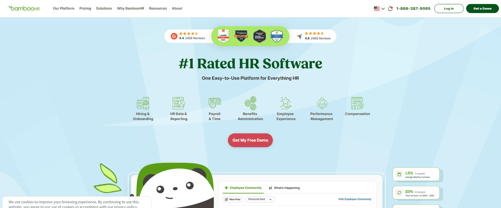 BambooHR User-Friendly but Limited Automation