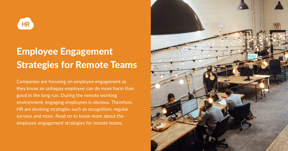 Employee Engagement Guide for Remote Teams | HR Cloud