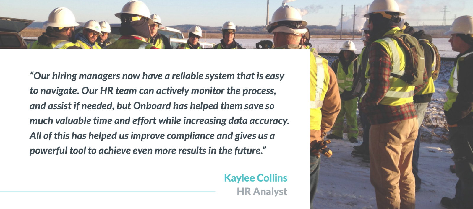 Quote from a customer