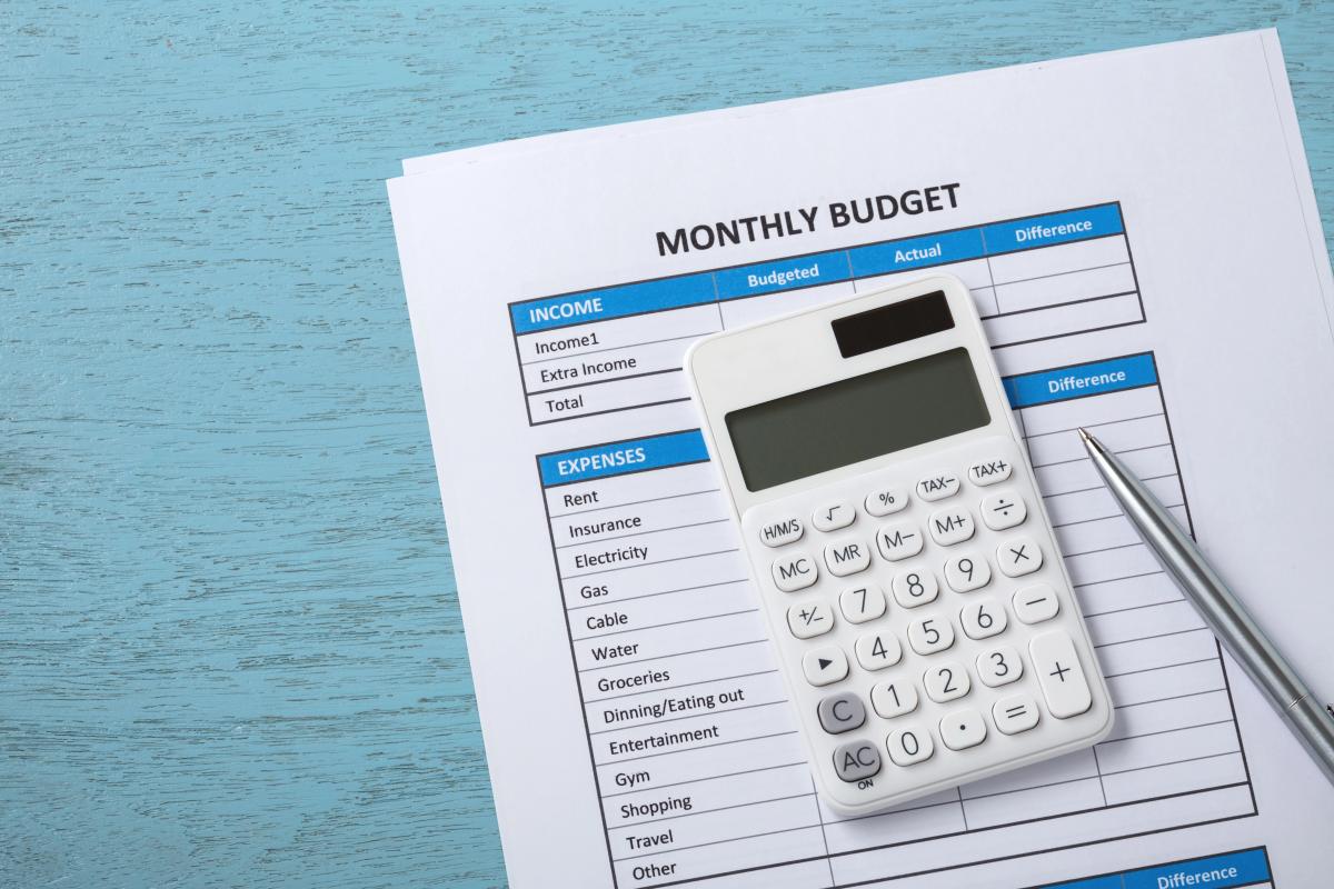monthly budget