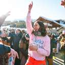 Apres ski in the Village Plaza