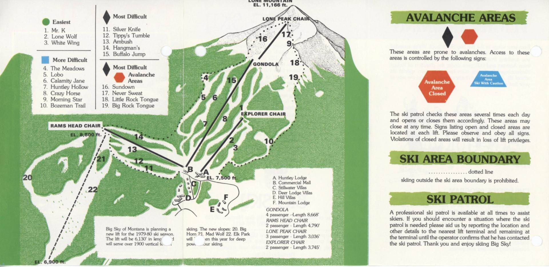 1978 Trail Map