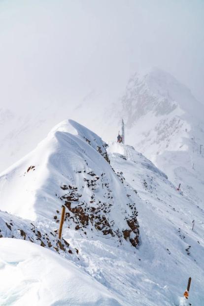 The steep trail on the A to Zs headwaters ridge