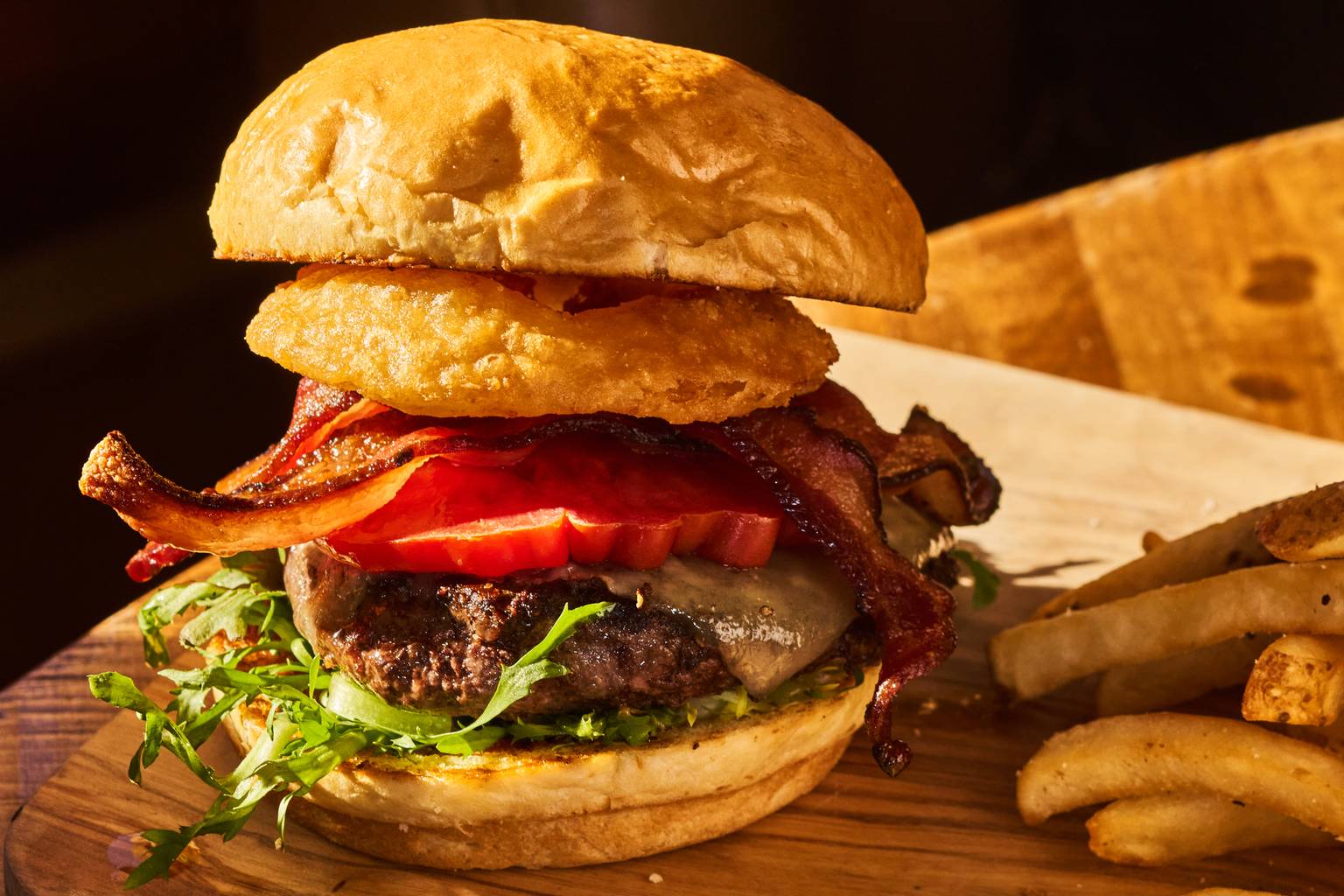 Burger at Montana Jack