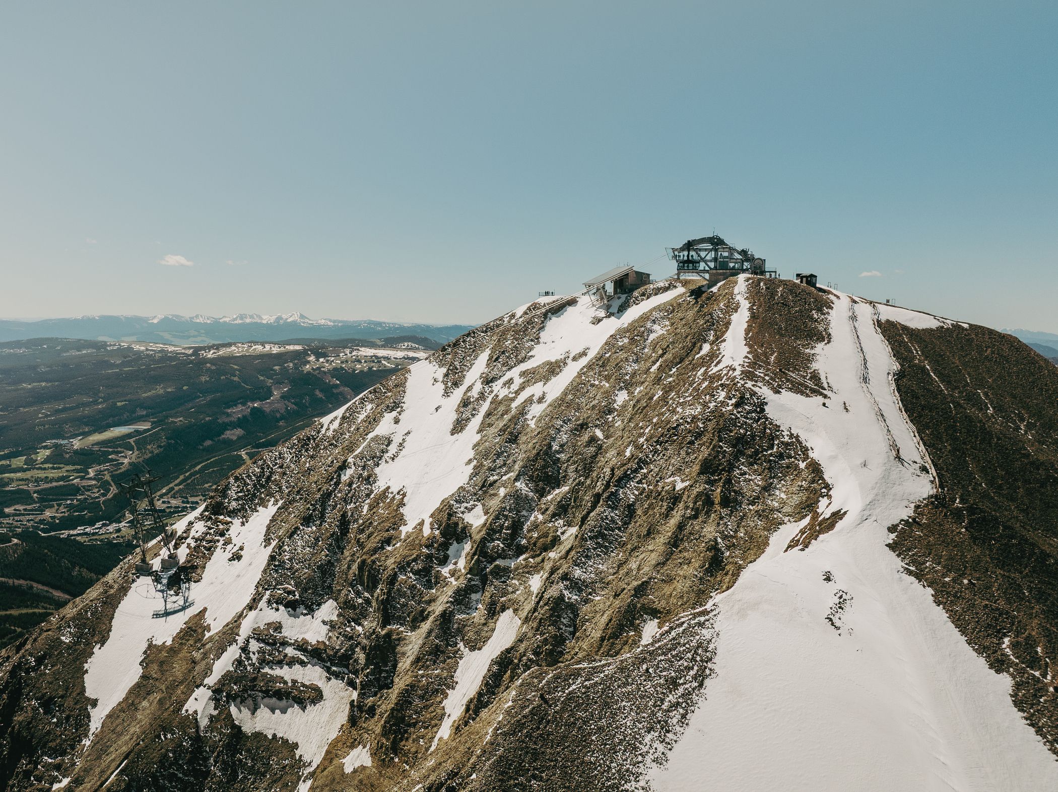 Lone Mountain in spring