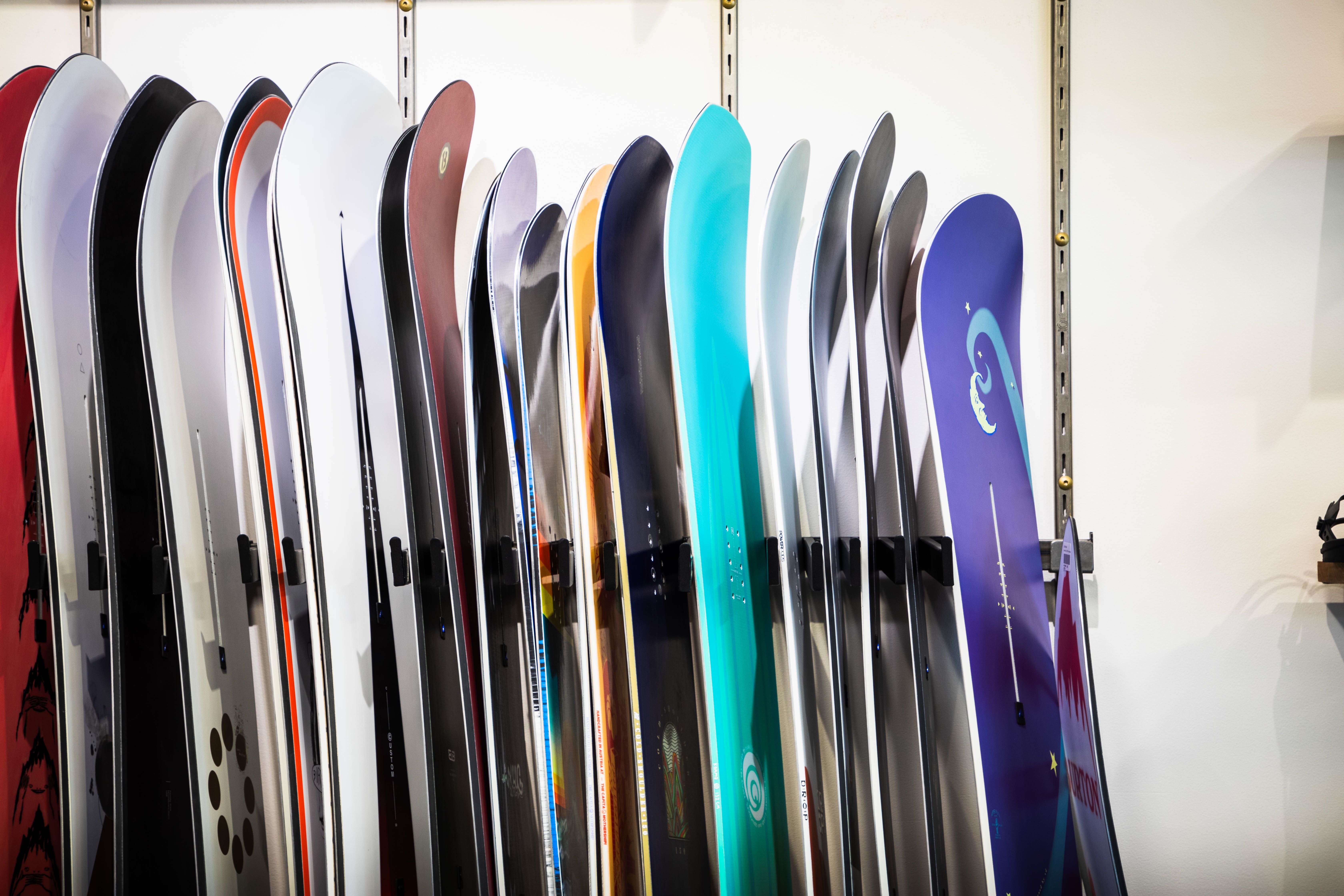 The Riders Room bike and snowboard shop at Big Sky Resort