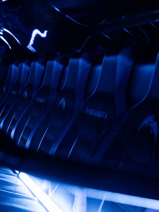 Heated chairlift seats