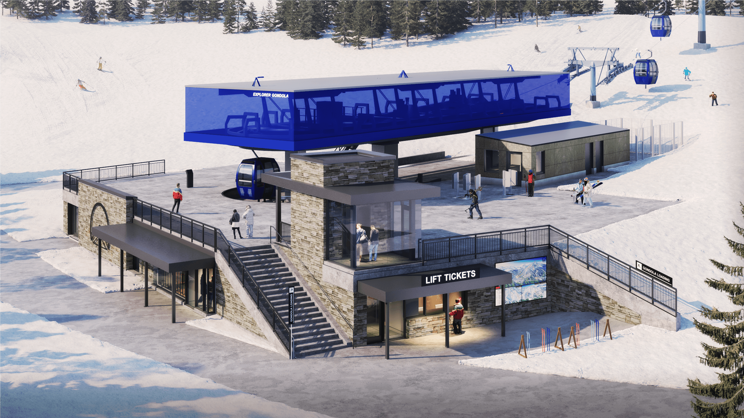 Explorer Gondola Rendering