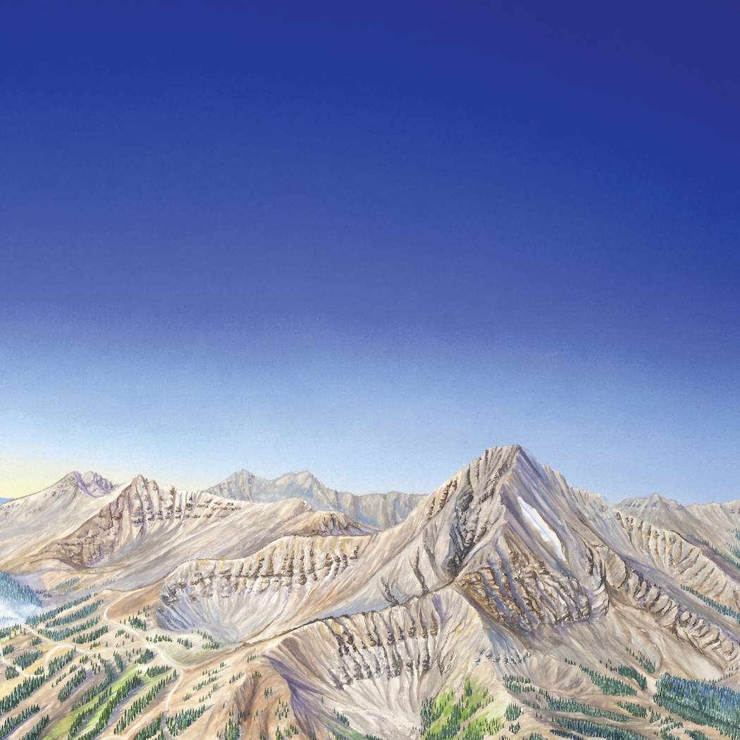 Big Sky Resort summer trail map