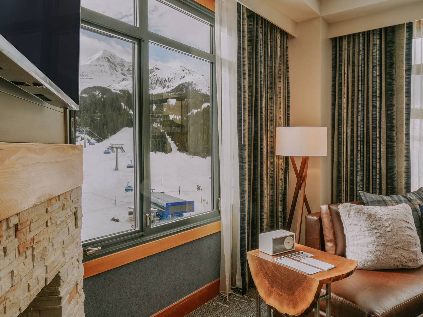 Summit Hotel rooms at Big Sky Resort, Montana