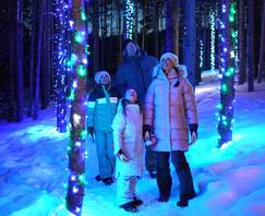 Family at the Enchanted Forest