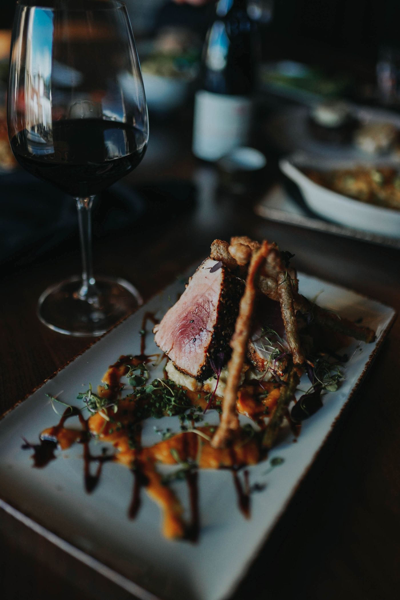 Food at Peaks Chophouse & Wine Lounge