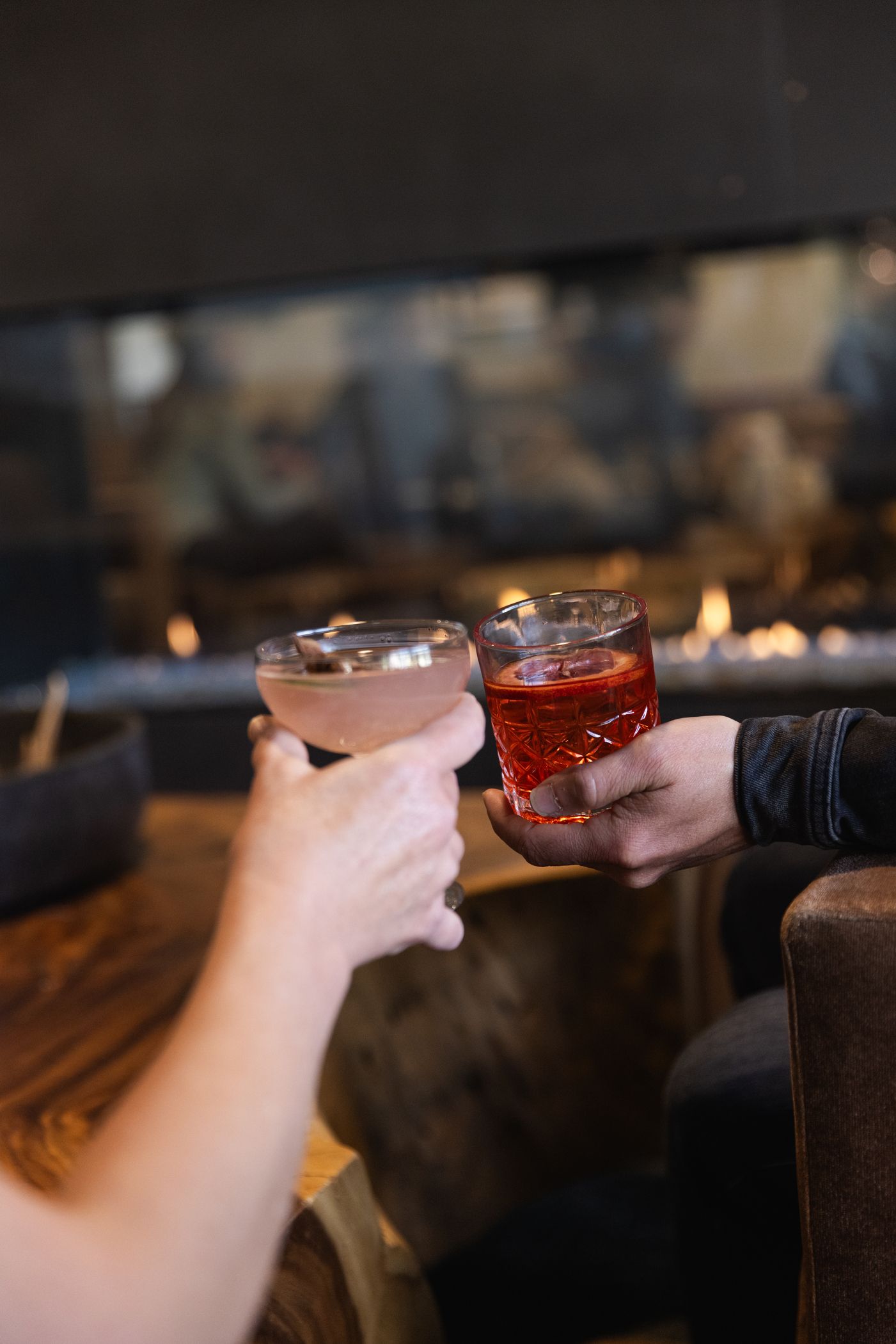 Drinks at Carabiner Lounge