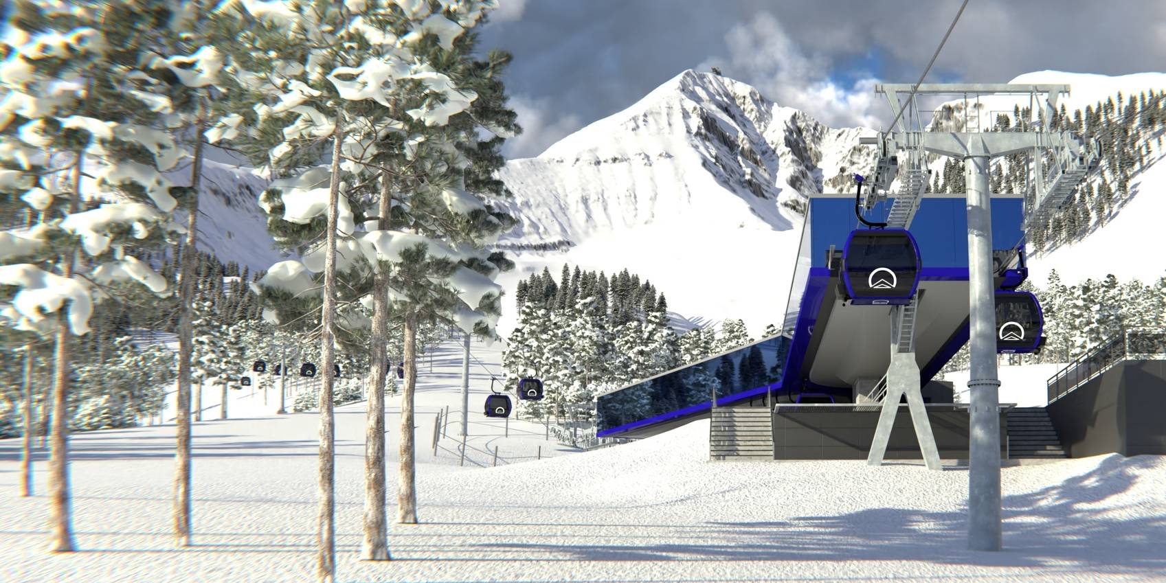 Explorer Gondola rendering