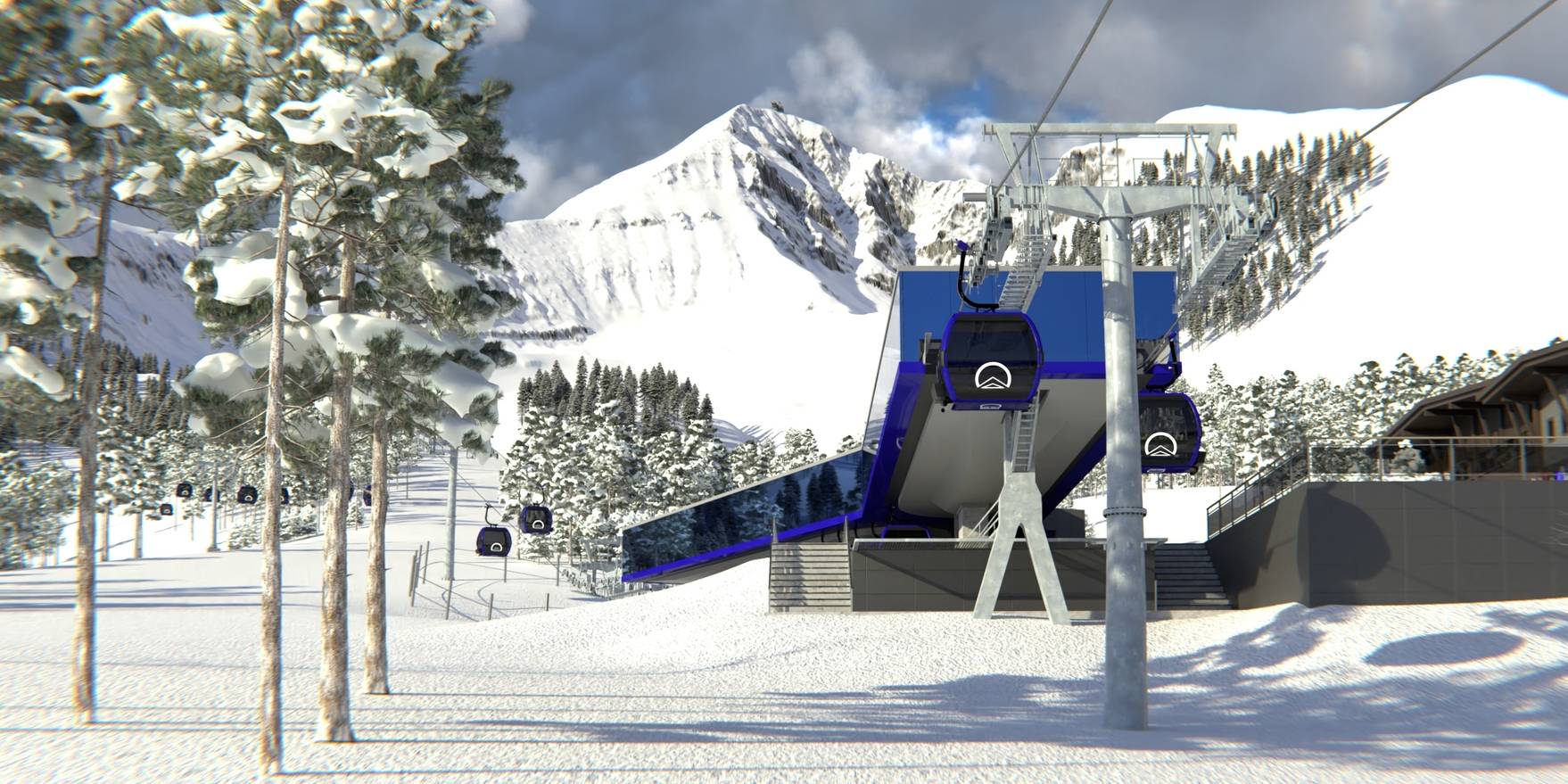 Explorer Gondola rendering