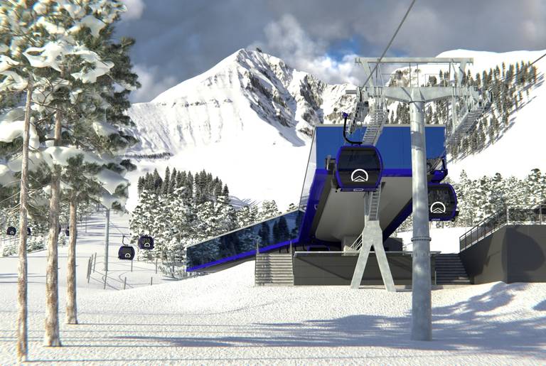 Rendering of the new Explorer Gondola
