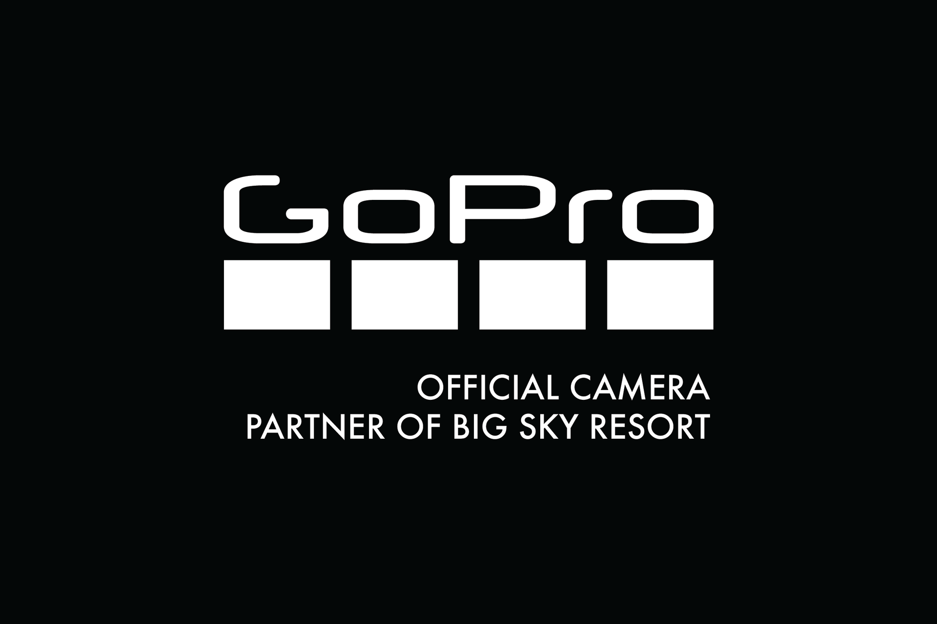 GoPro, official camera partner of Big Sky Resort