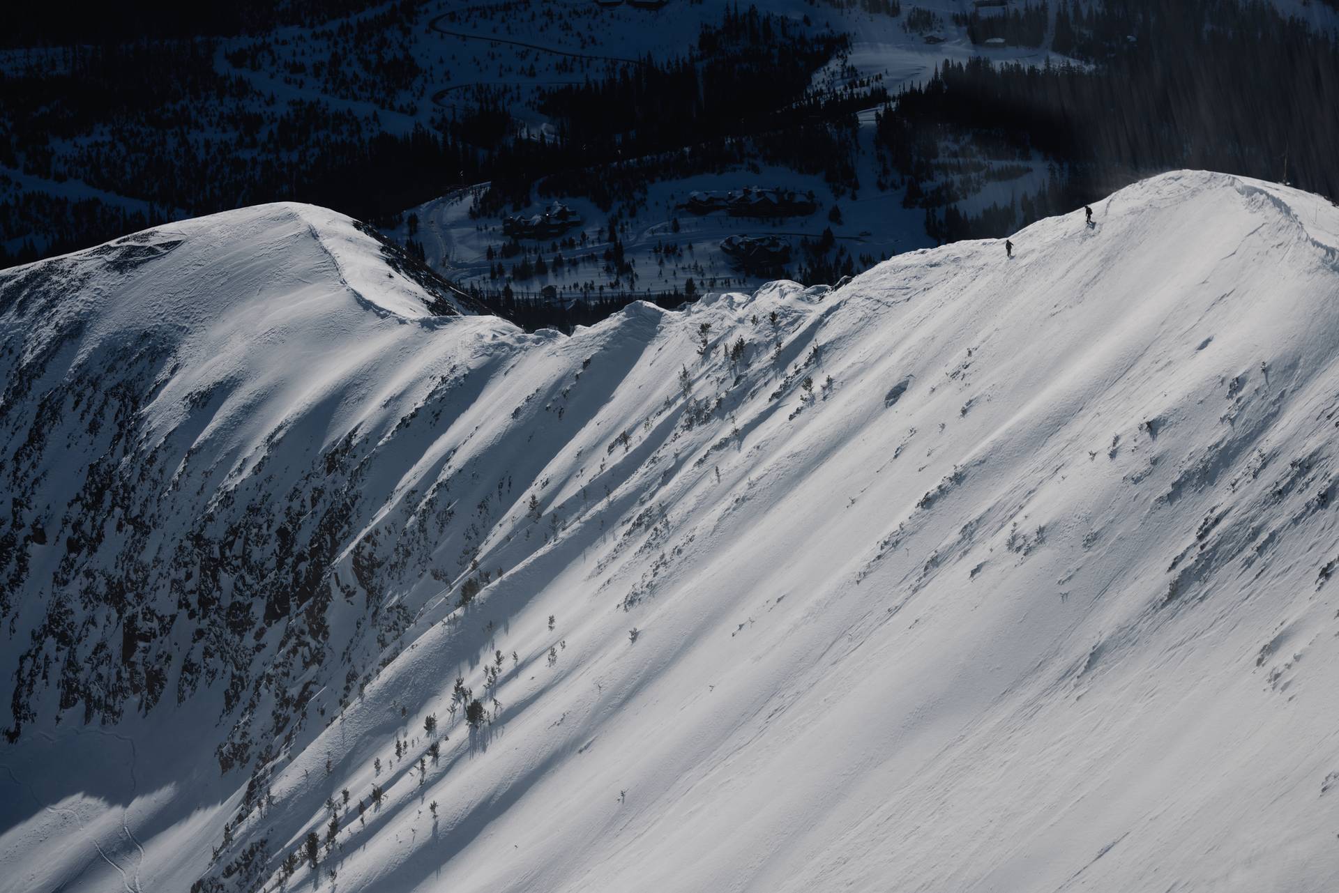 Ridgeline in winter