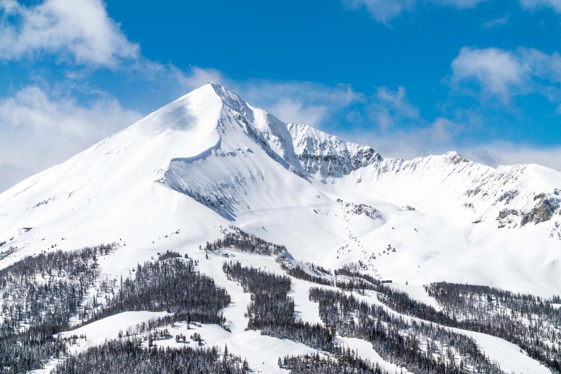 A view of Lone Peak from Andesite