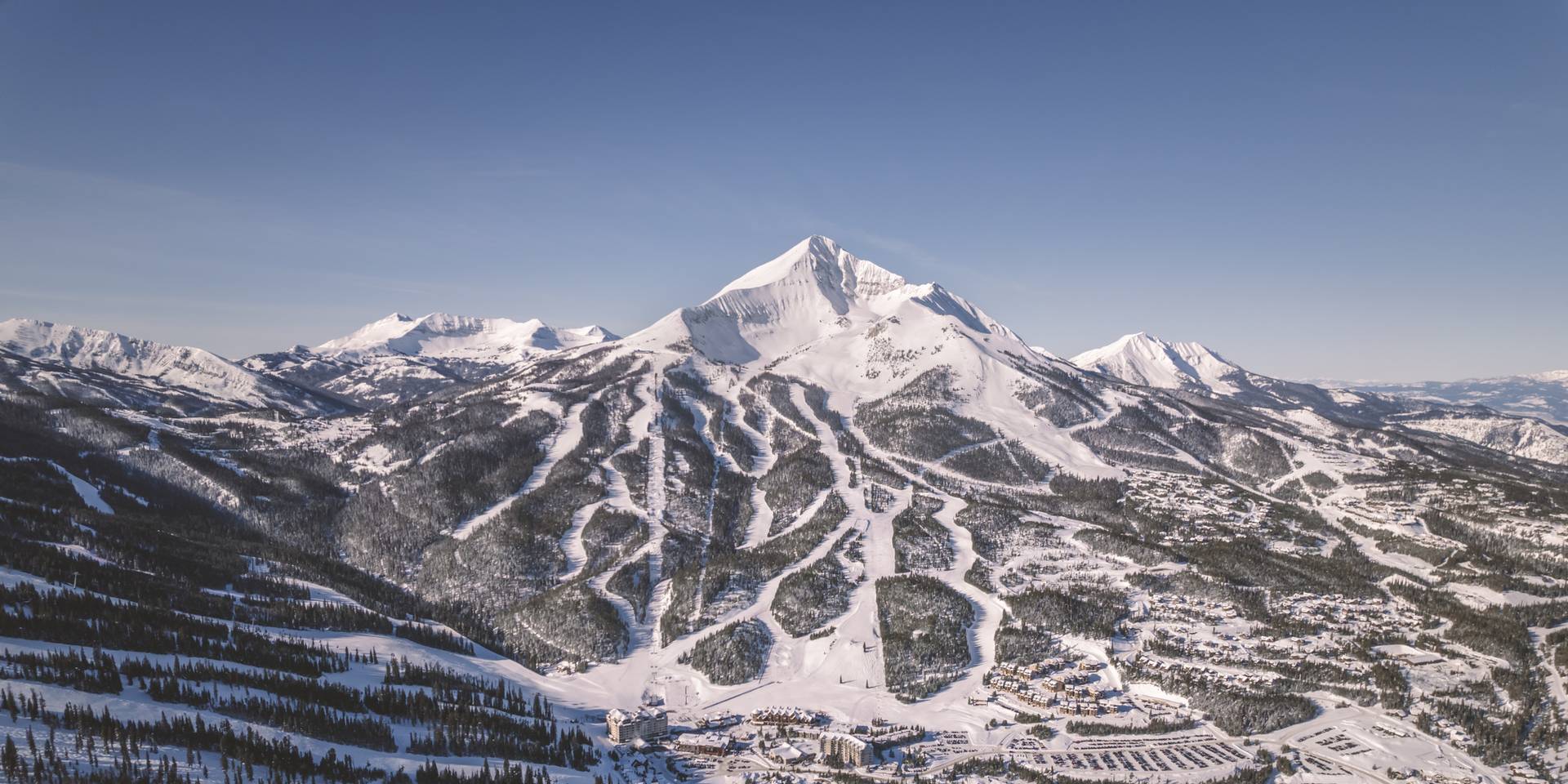Big Sky Resort in winter