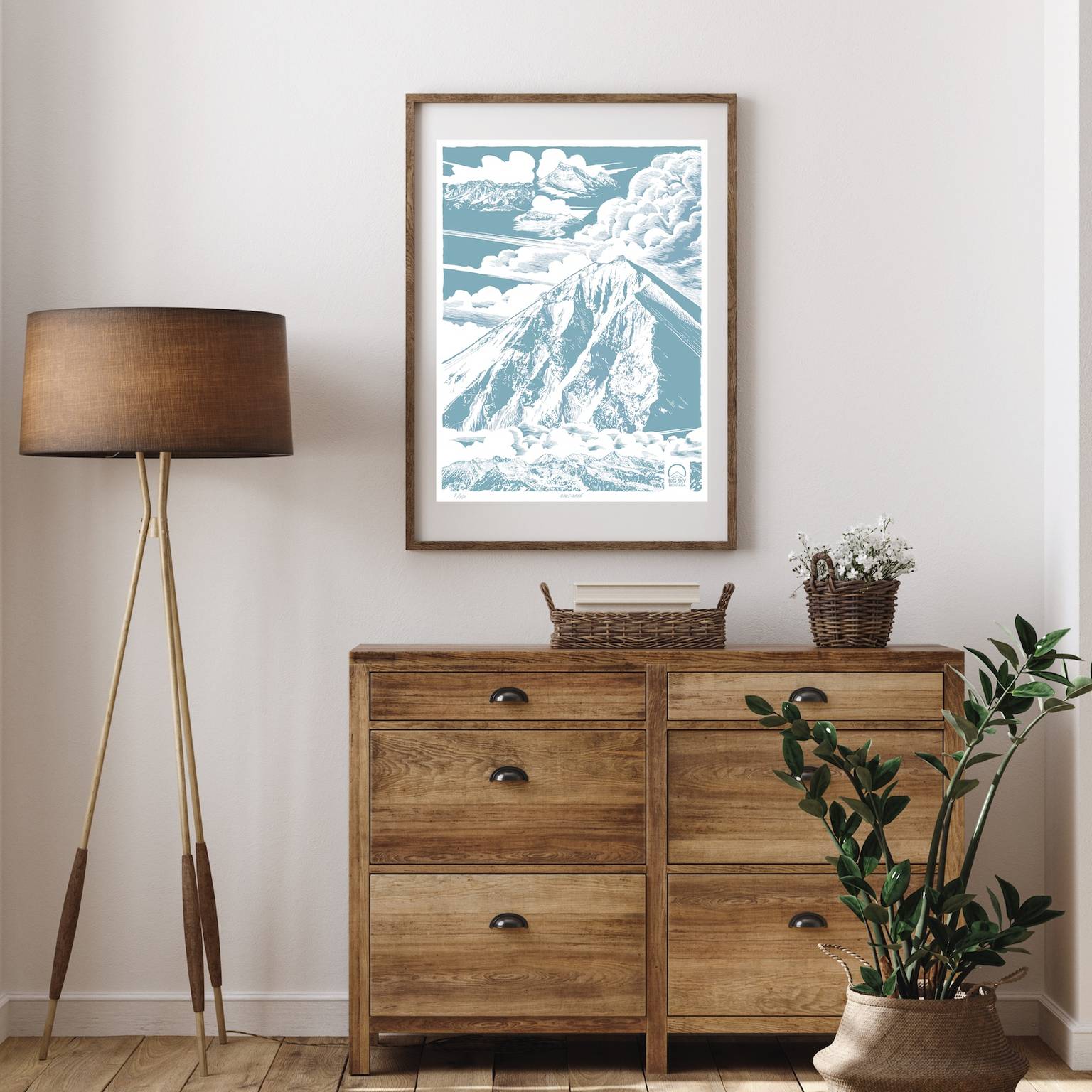 Big Sky Resort annual poster