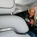 Rivian truck in snow