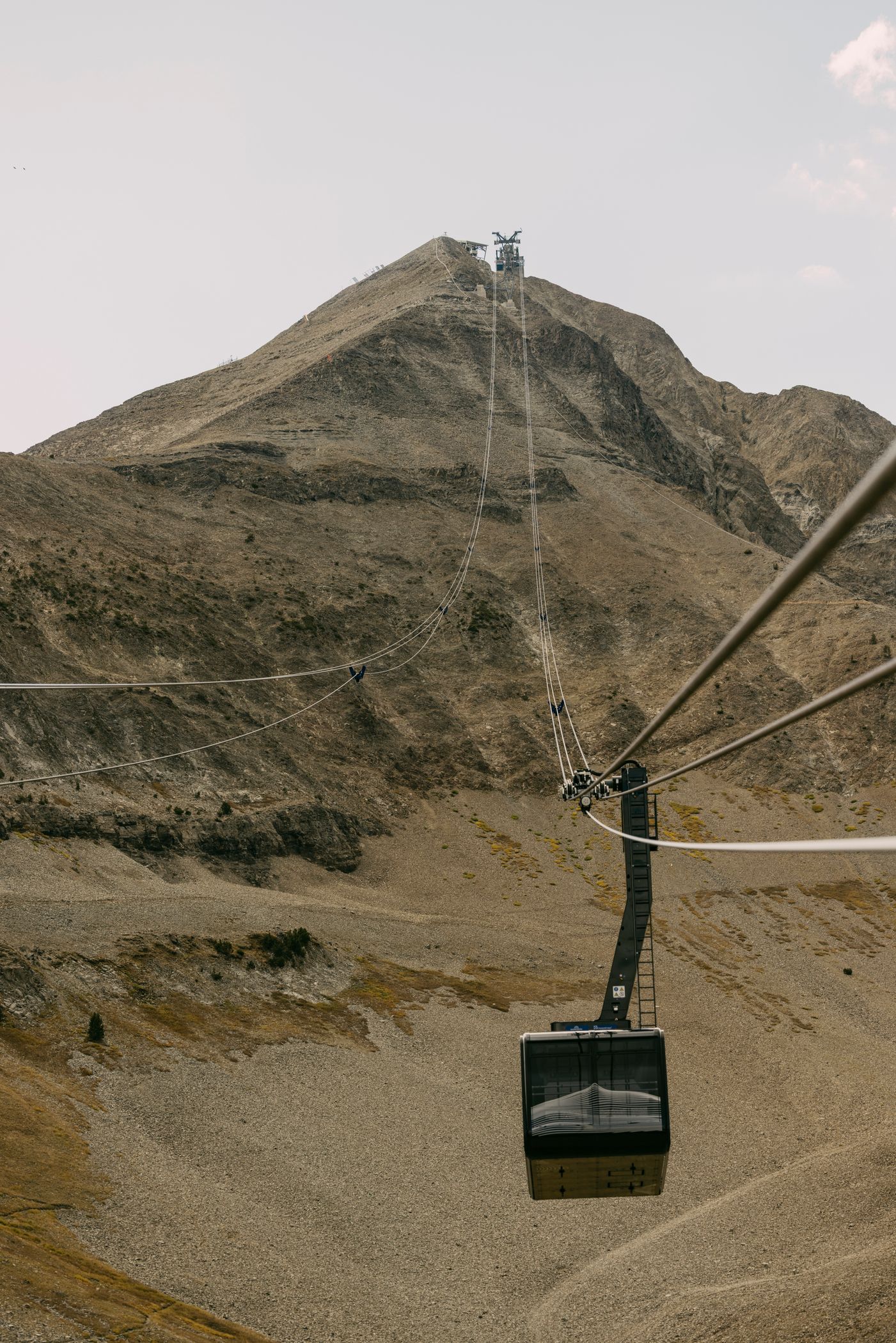 Lone Peak Tram in summer