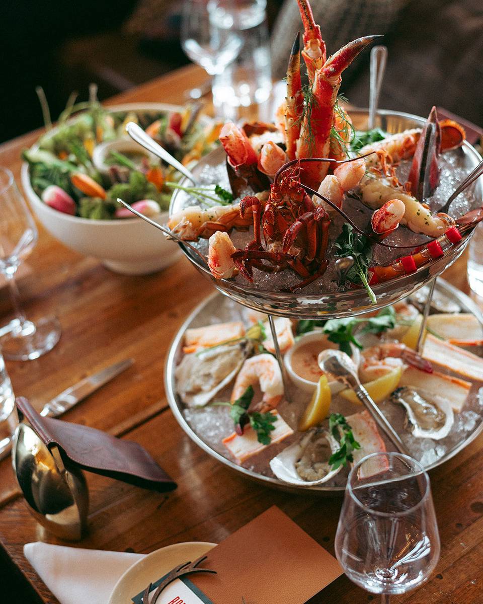 Everett's 8800 seafood tower