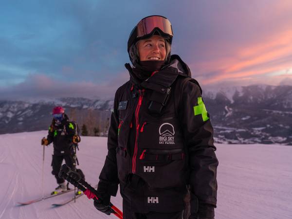 Ski Patrol Director Nancy Sheil