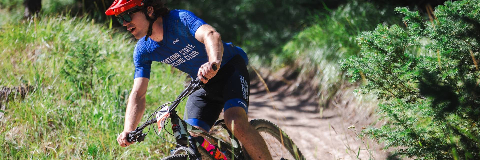 Mountain biker in the Big Sky Biggie