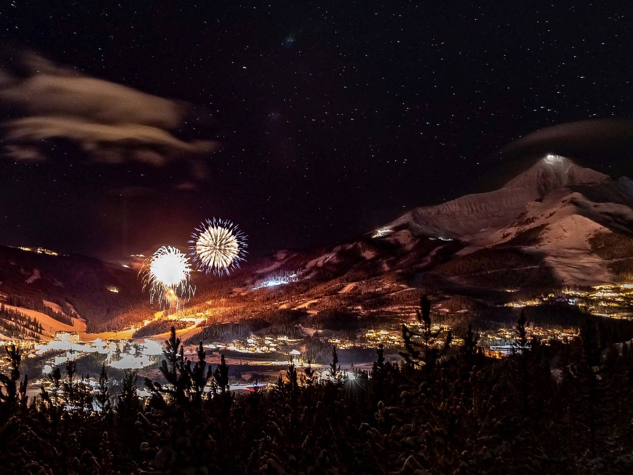 Fireworks at Big Sky Resort