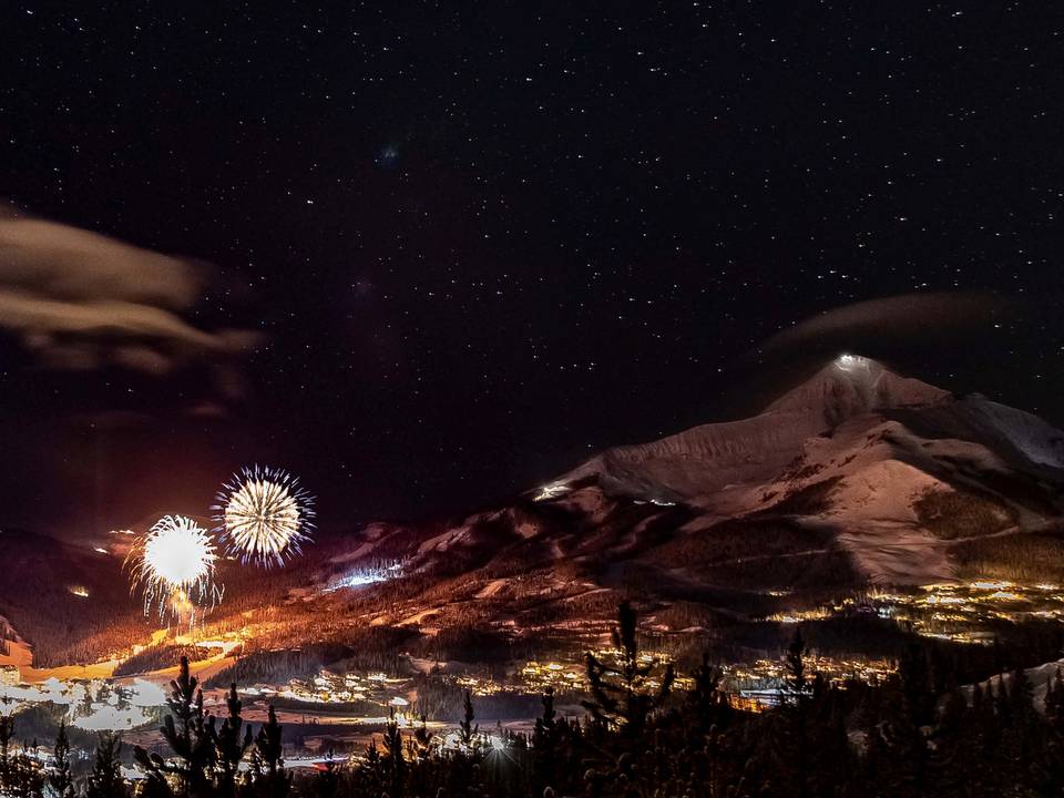 Fireworks at Big Sky Resort