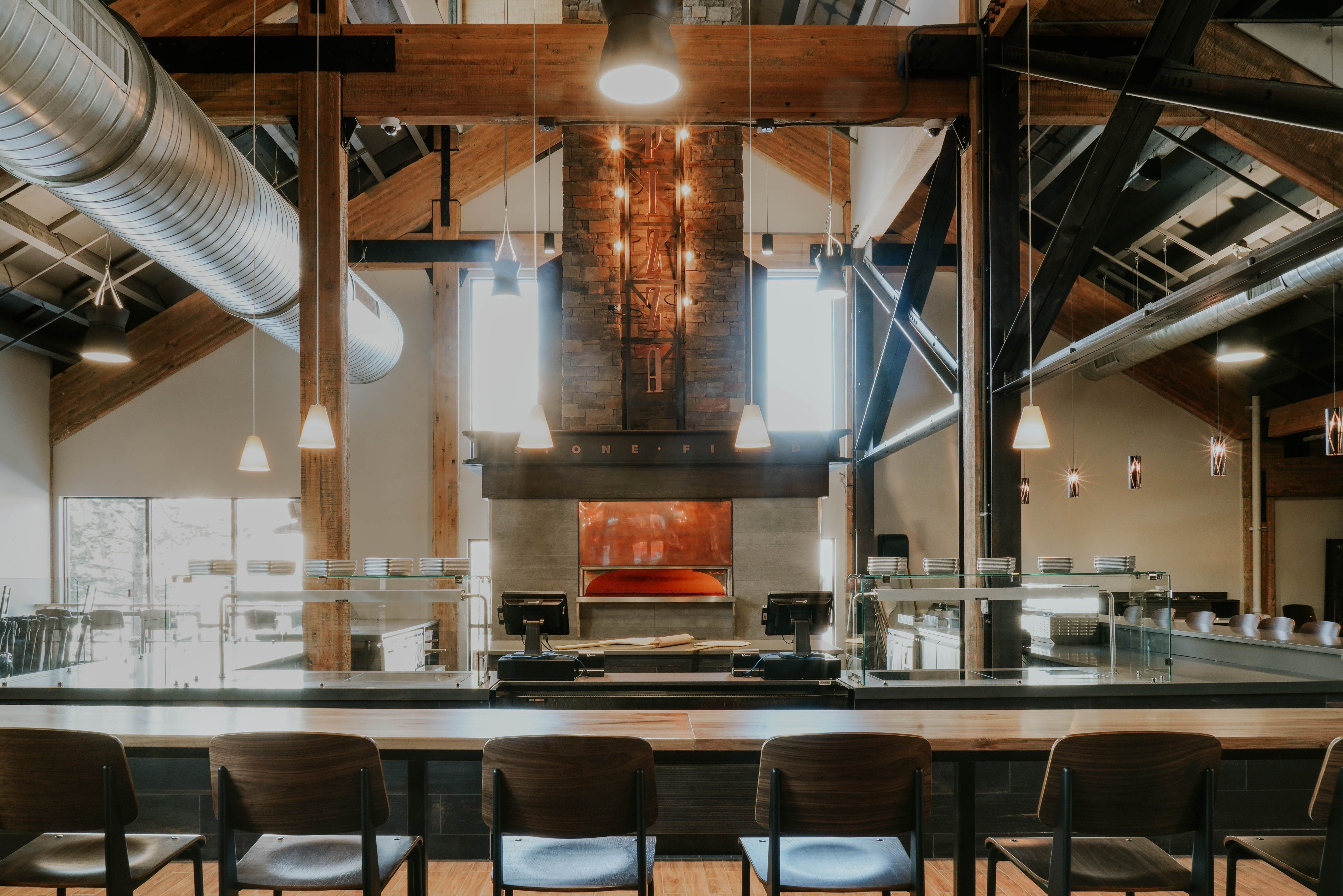 Stone Fired Pizza in Vista Hall