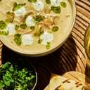 Food and drink spread at Carabiner Lounge