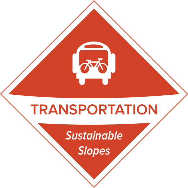 NSAA Sustainable Slopes Badge - Transportation